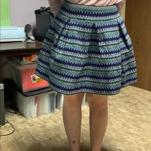 Zigzag Patterned skirt